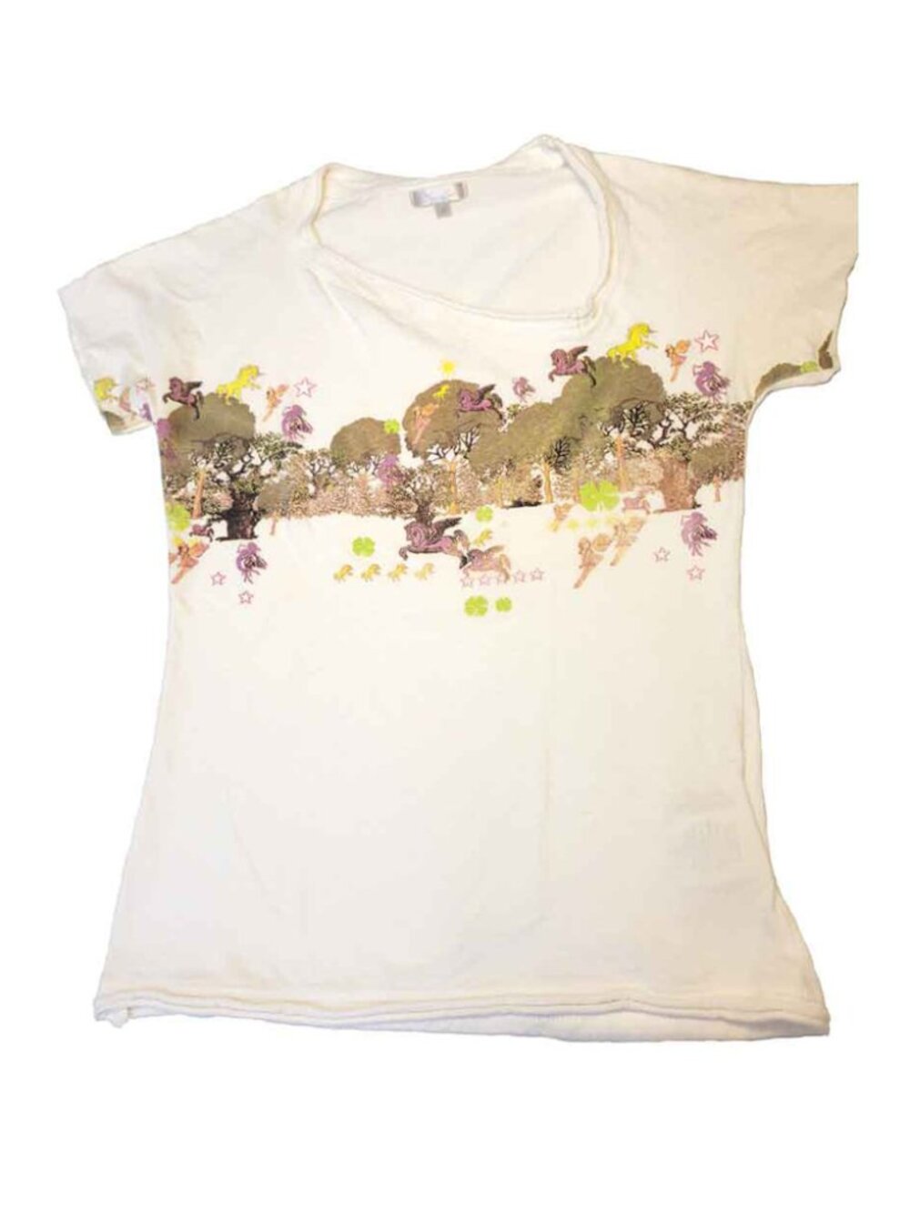 Lux Girl's T-shirt White